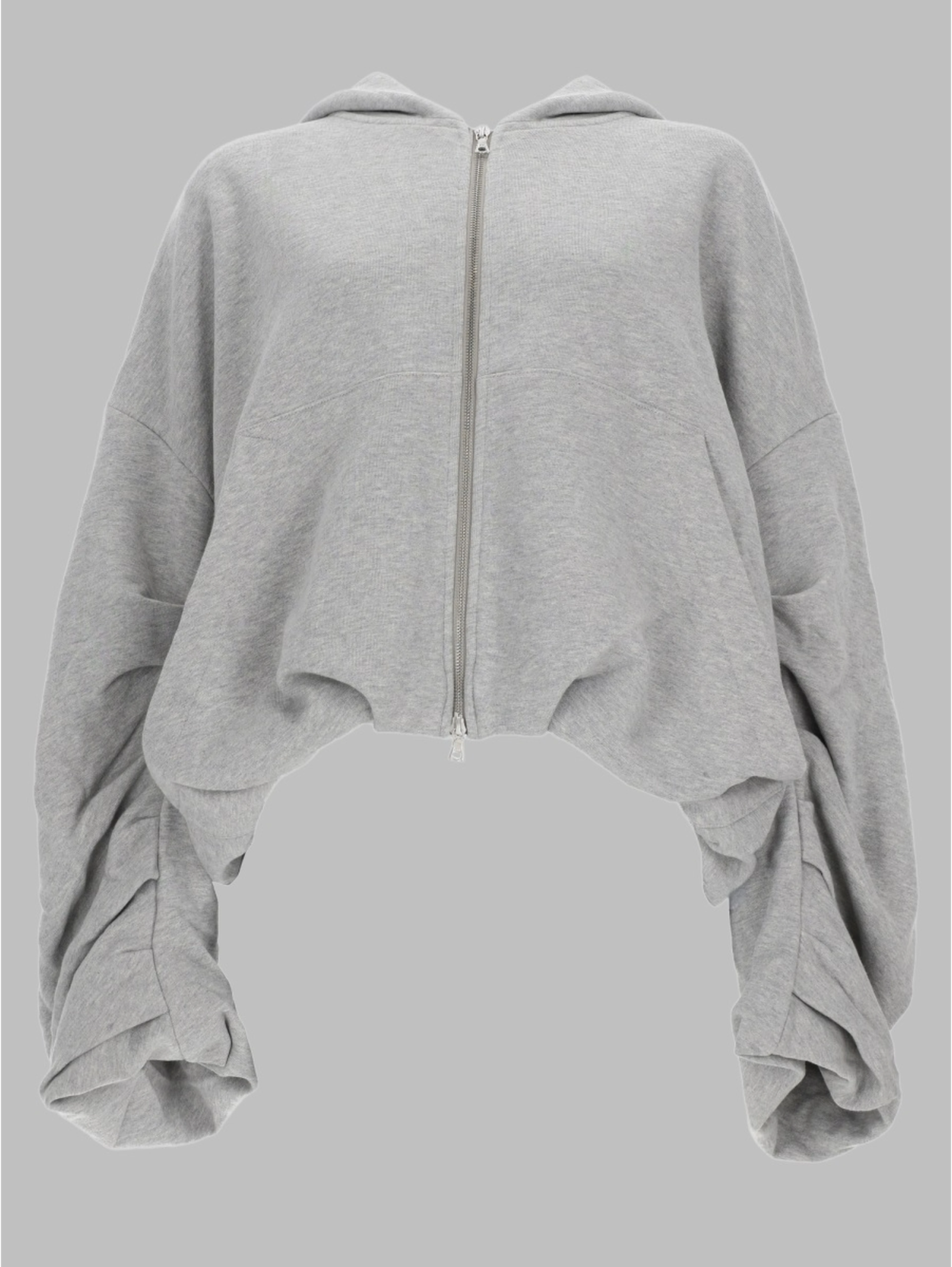 FELPA IN COTONE CON ZIP
