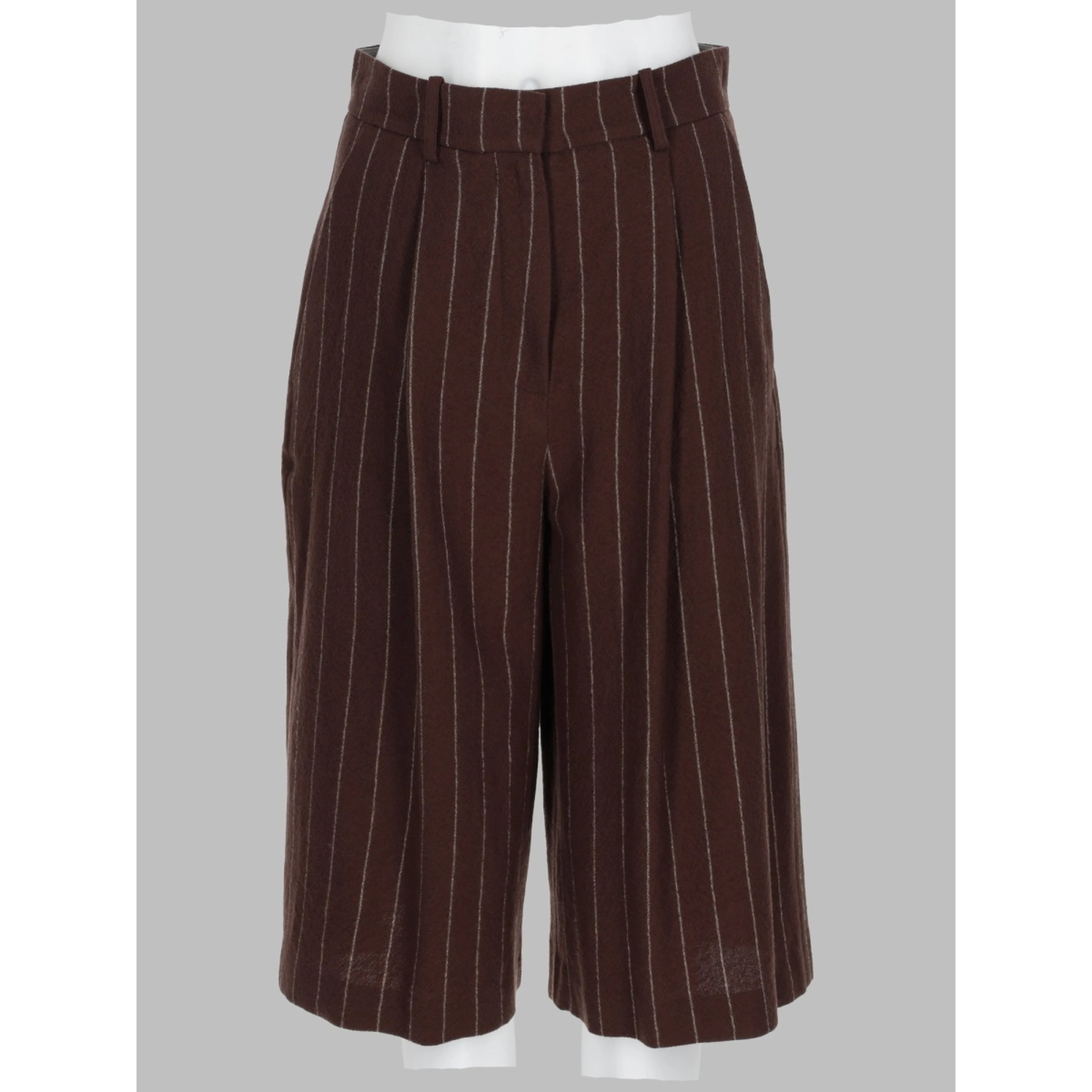 SHORTS IN LANA A RIGHE