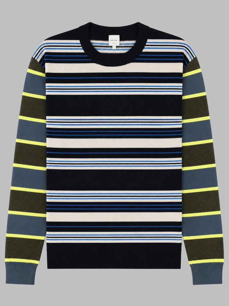 MAGLIA IN LANA E COTONE