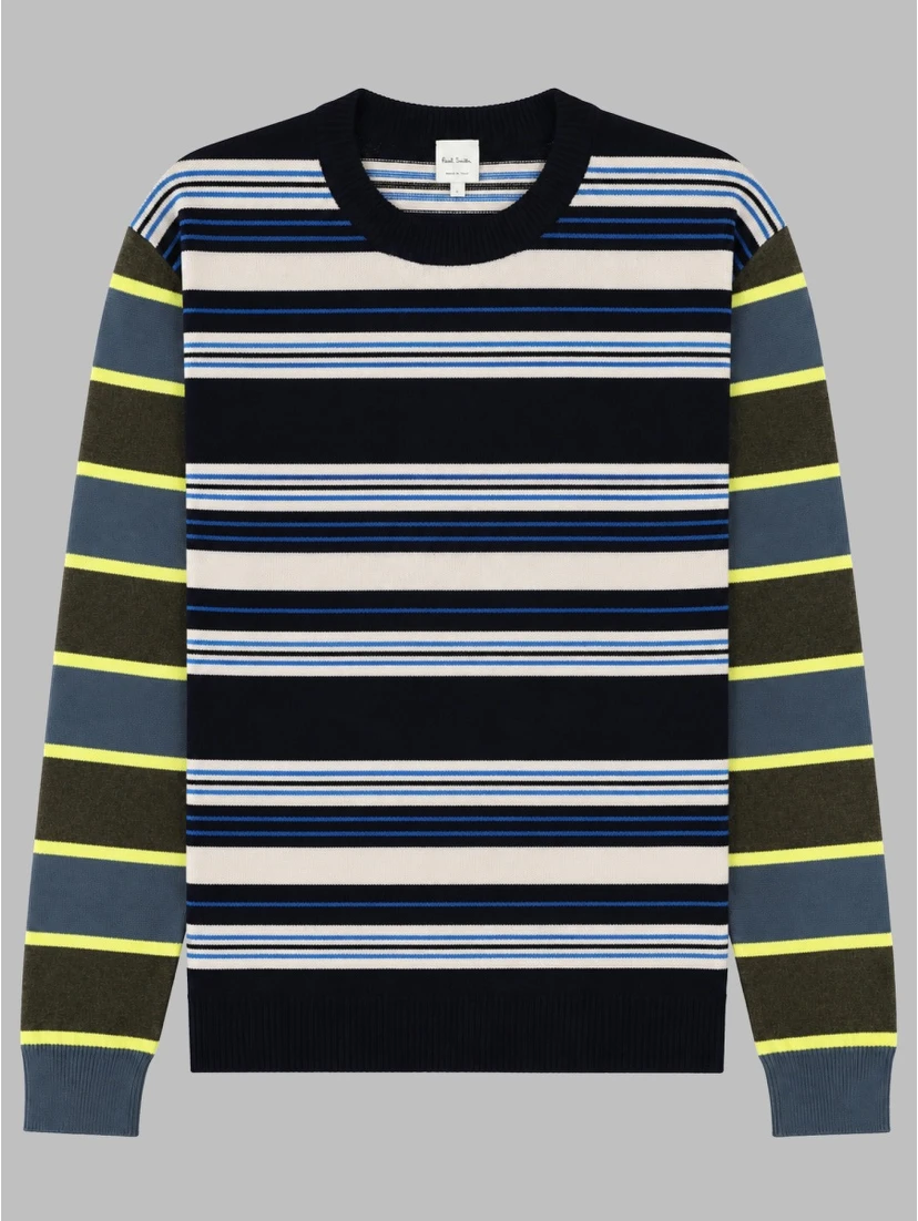 MAGLIA IN LANA E COTONE