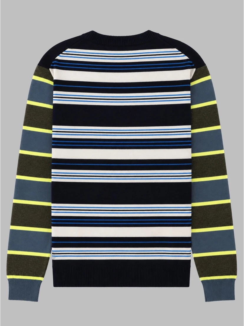 MAGLIA IN LANA E COTONE