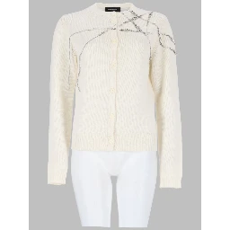 CARDIGAN CON RICAMO STRASS