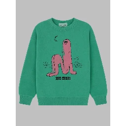 long puff sweatshirt