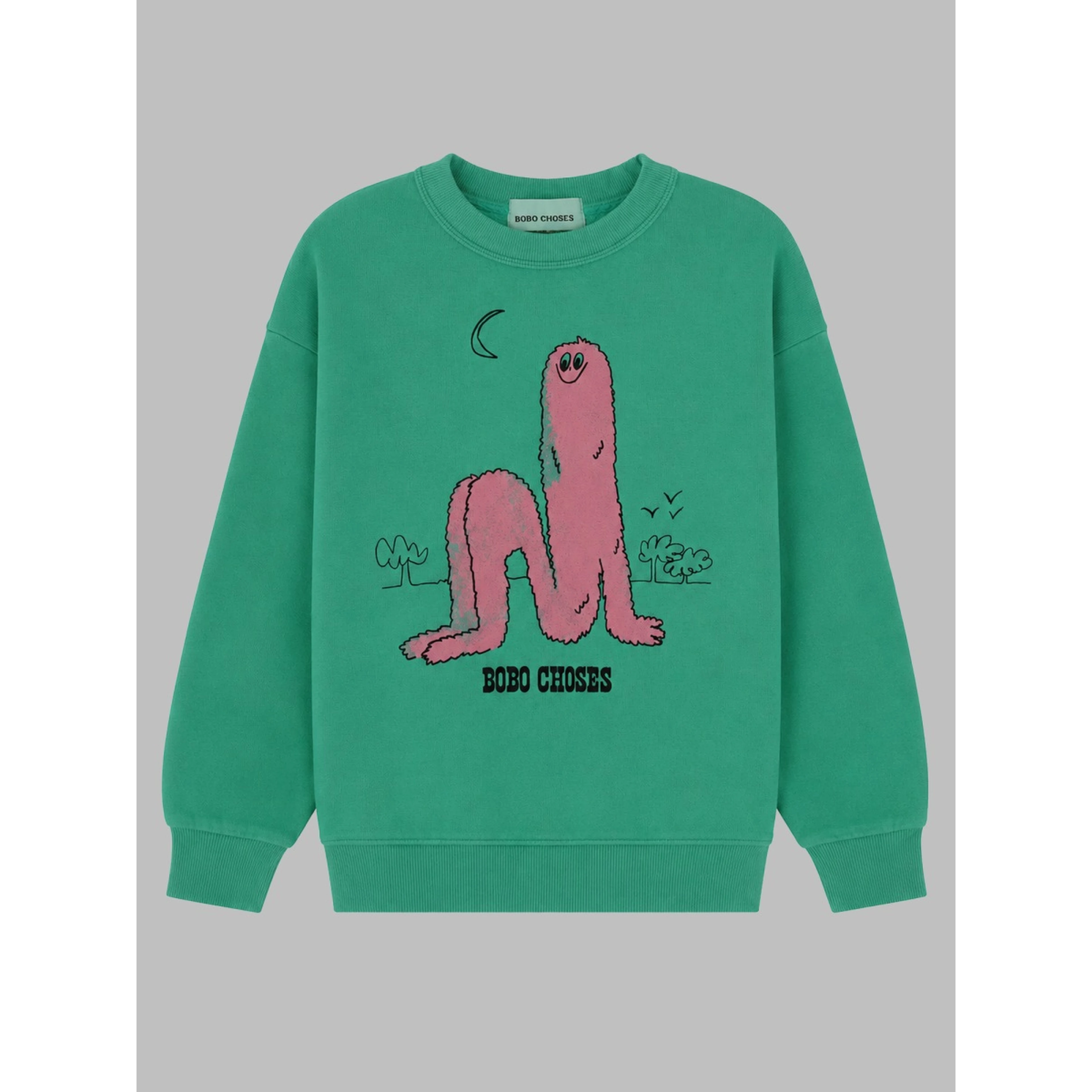 long puff sweatshirt