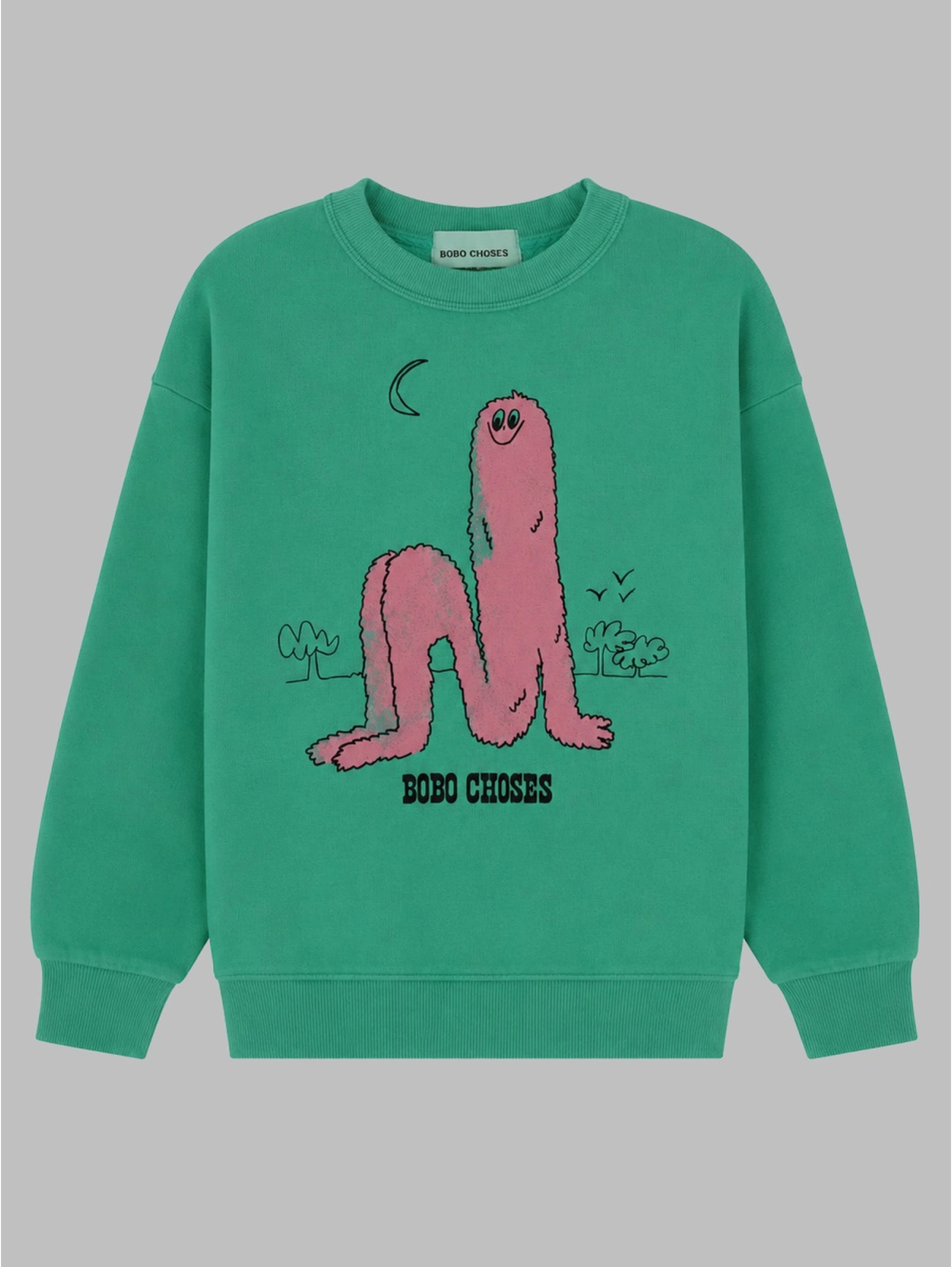 long puff sweatshirt