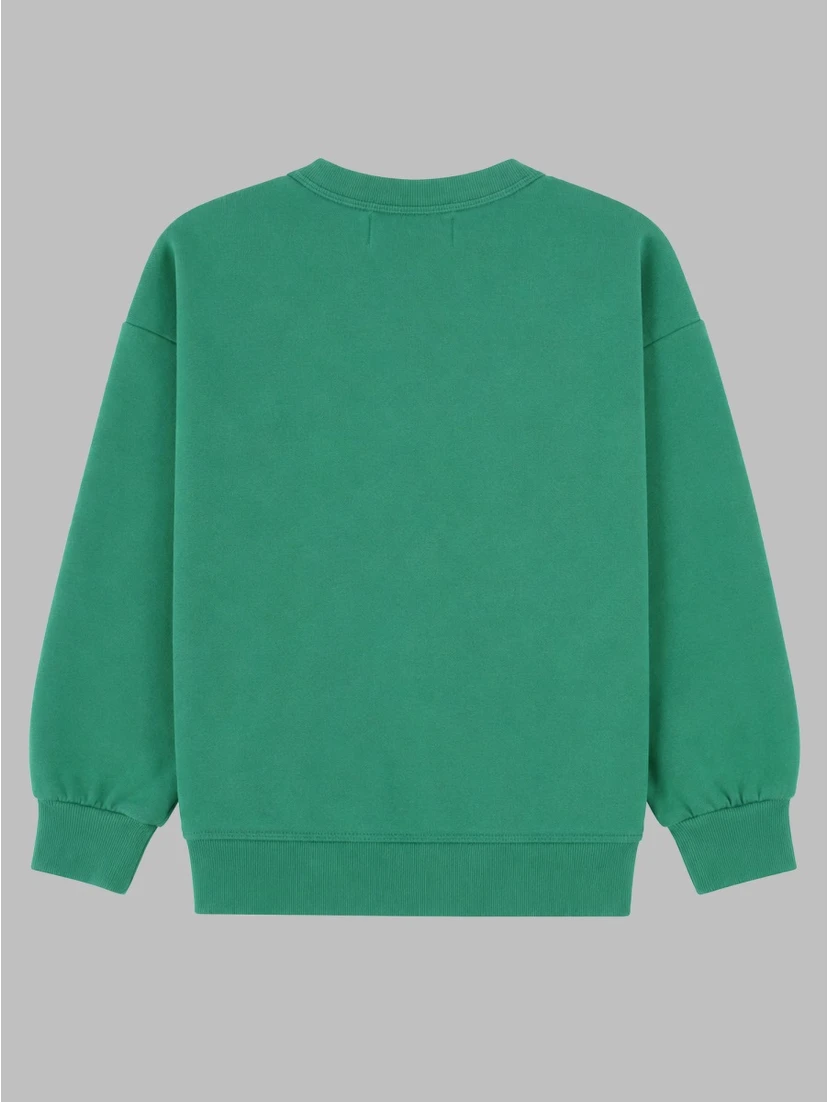 long puff sweatshirt