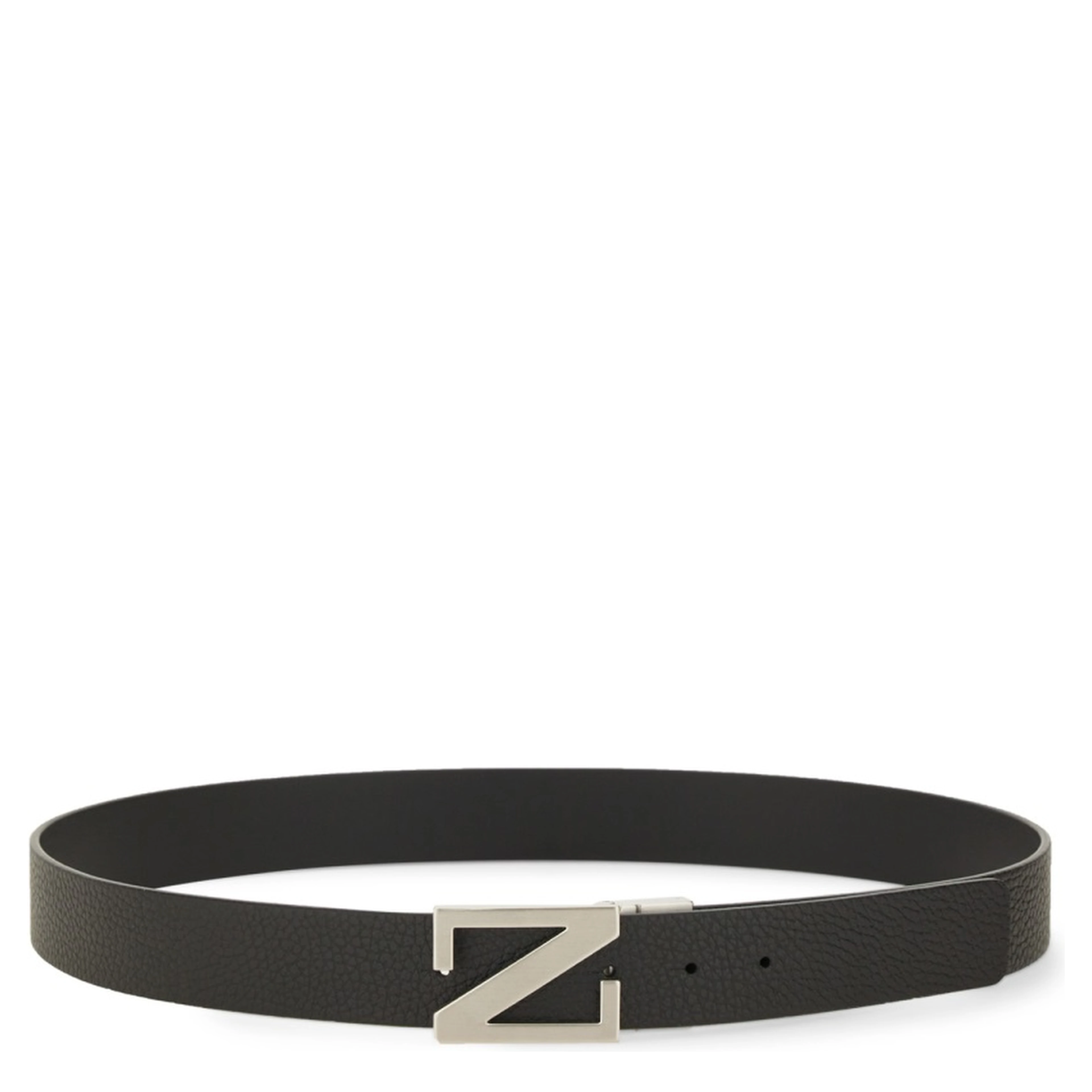REVERSIBLE BELT WITH MONOGRAM "Z" BUCKLE