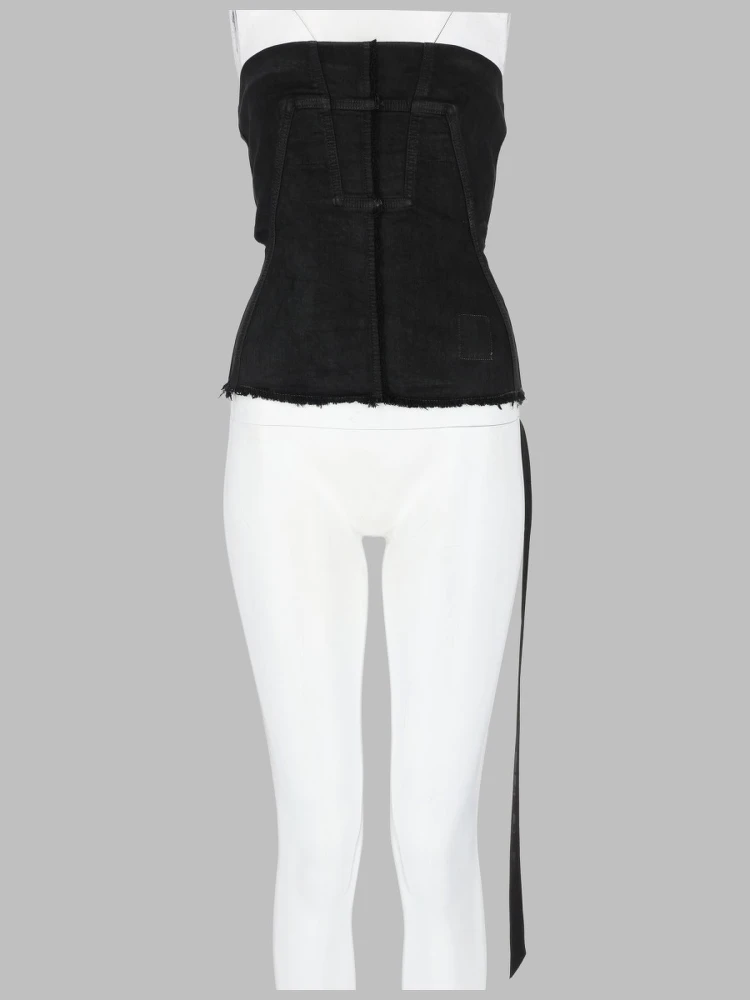 TOP "SPLINTERED BUSTIER"
