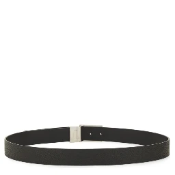REVERSIBLE BELT WITH MONOGRAM "Z" BUCKLE