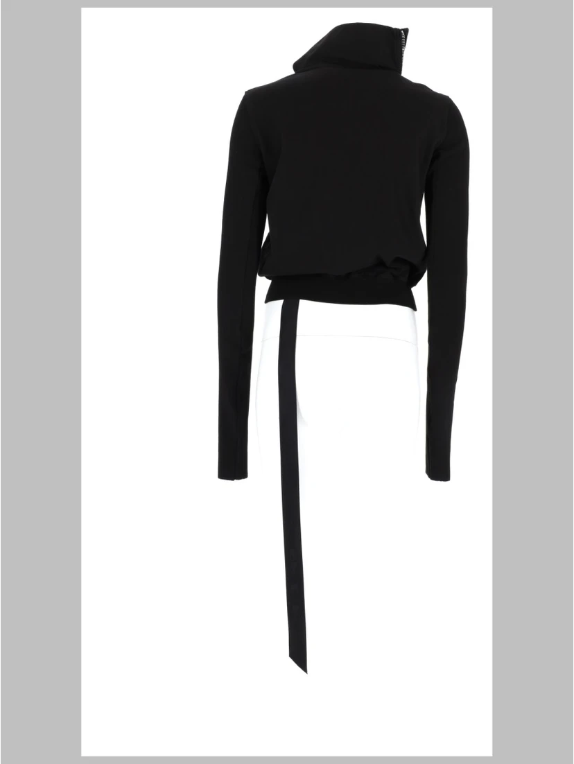 FELPA "MOUNTAIN" CON ZIP ASIMMETRICA