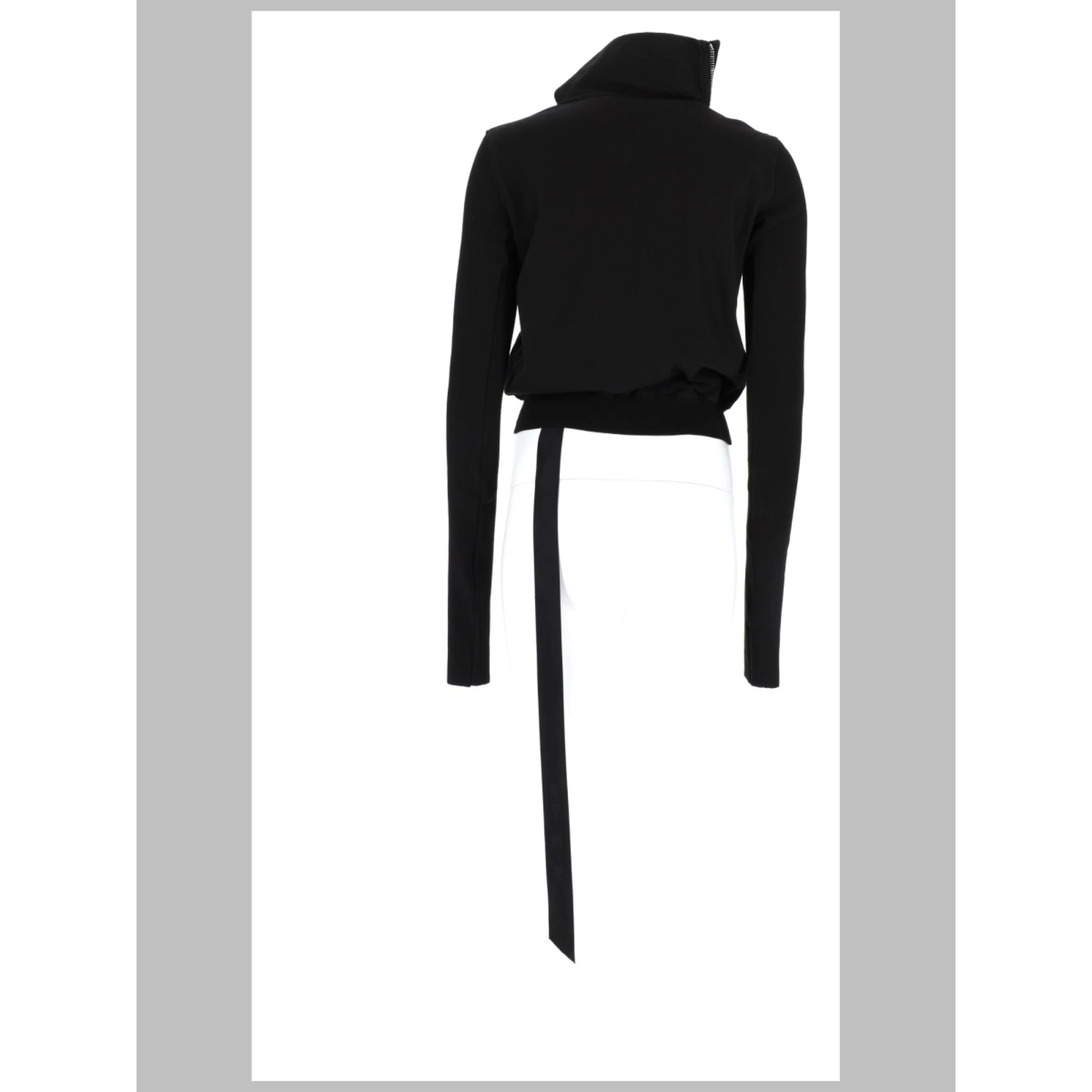 FELPA "MOUNTAIN" CON ZIP ASIMMETRICA