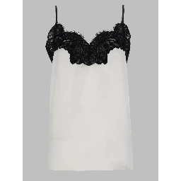 TOP IN SETA E PIZZO