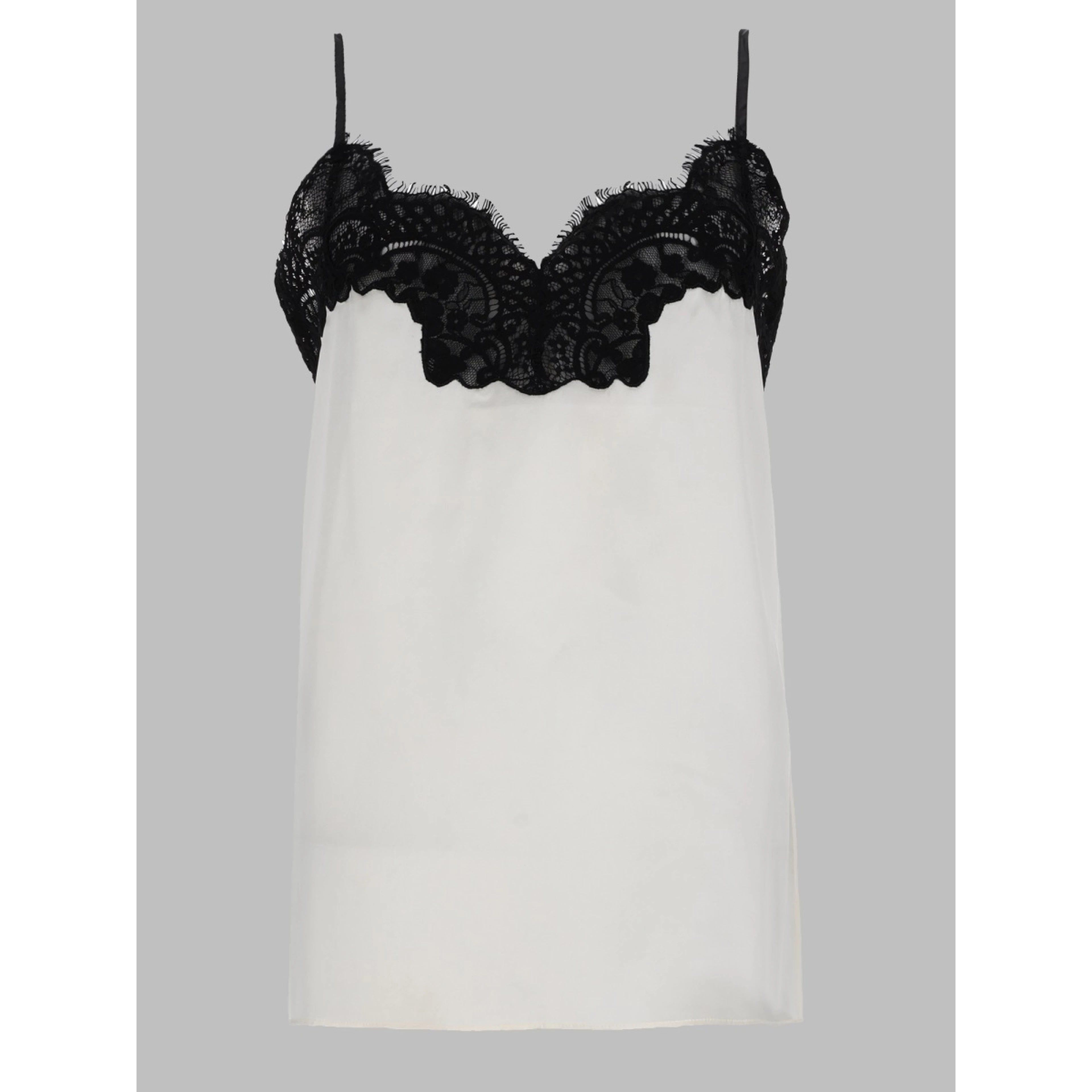 TOP IN SETA E PIZZO