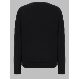 MAGLIA IN CASHMERE CON SCOLLO A V