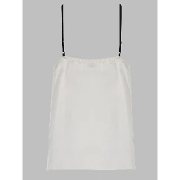 TOP IN SETA E PIZZO