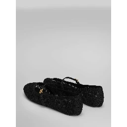 Taormina lace ballet flats