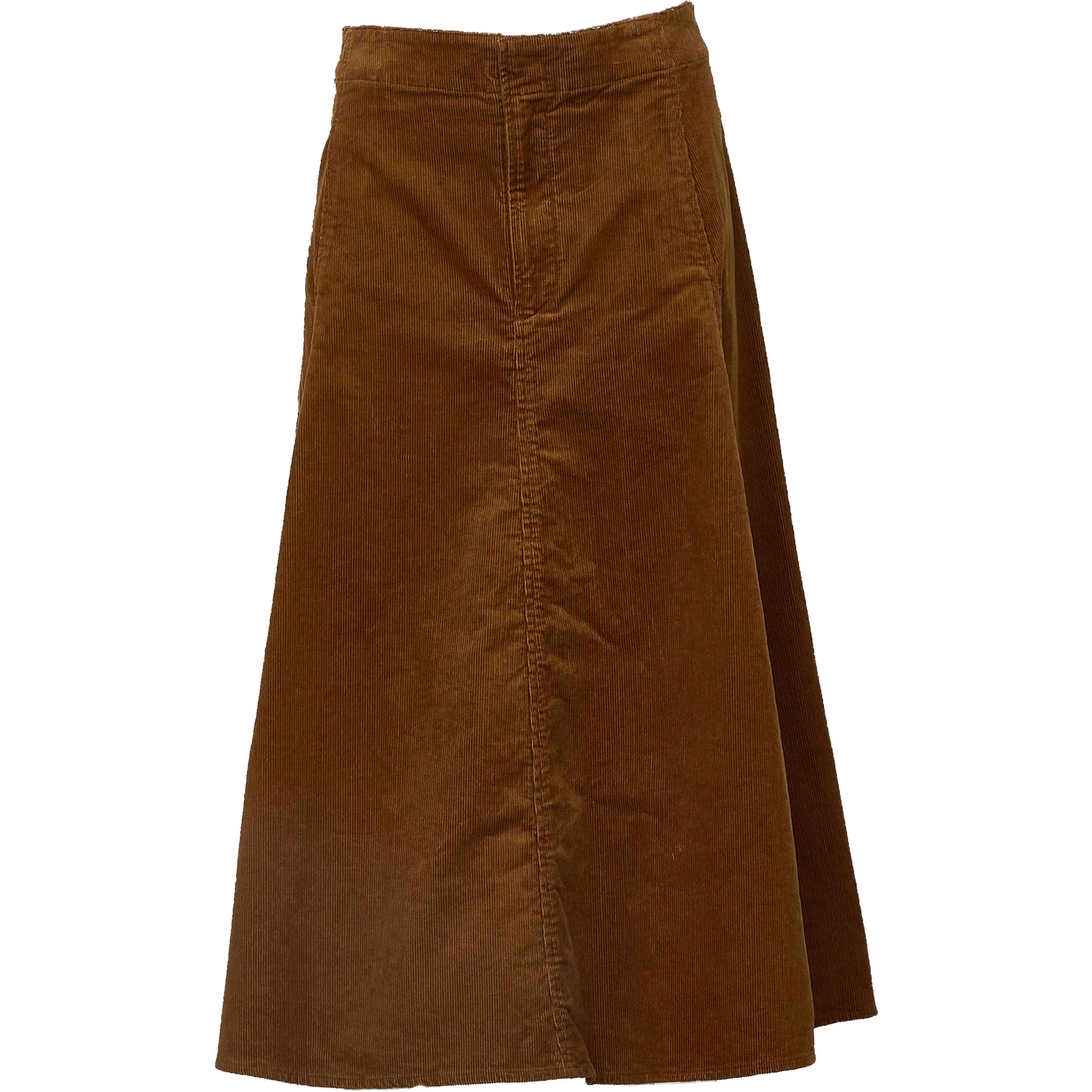 Woven A Line Skirt Stretch Cord
