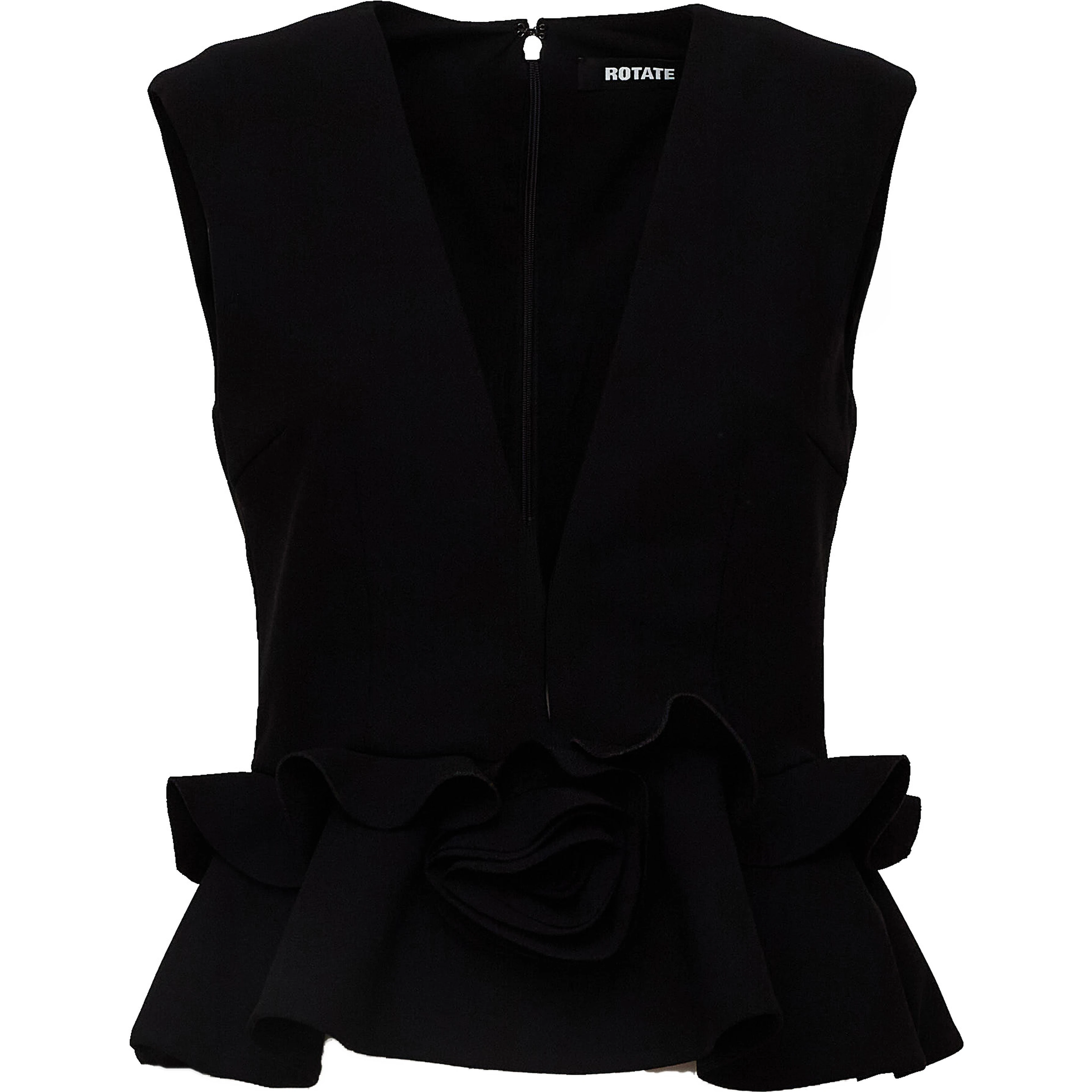 Fleuri V-Neck Flower Top