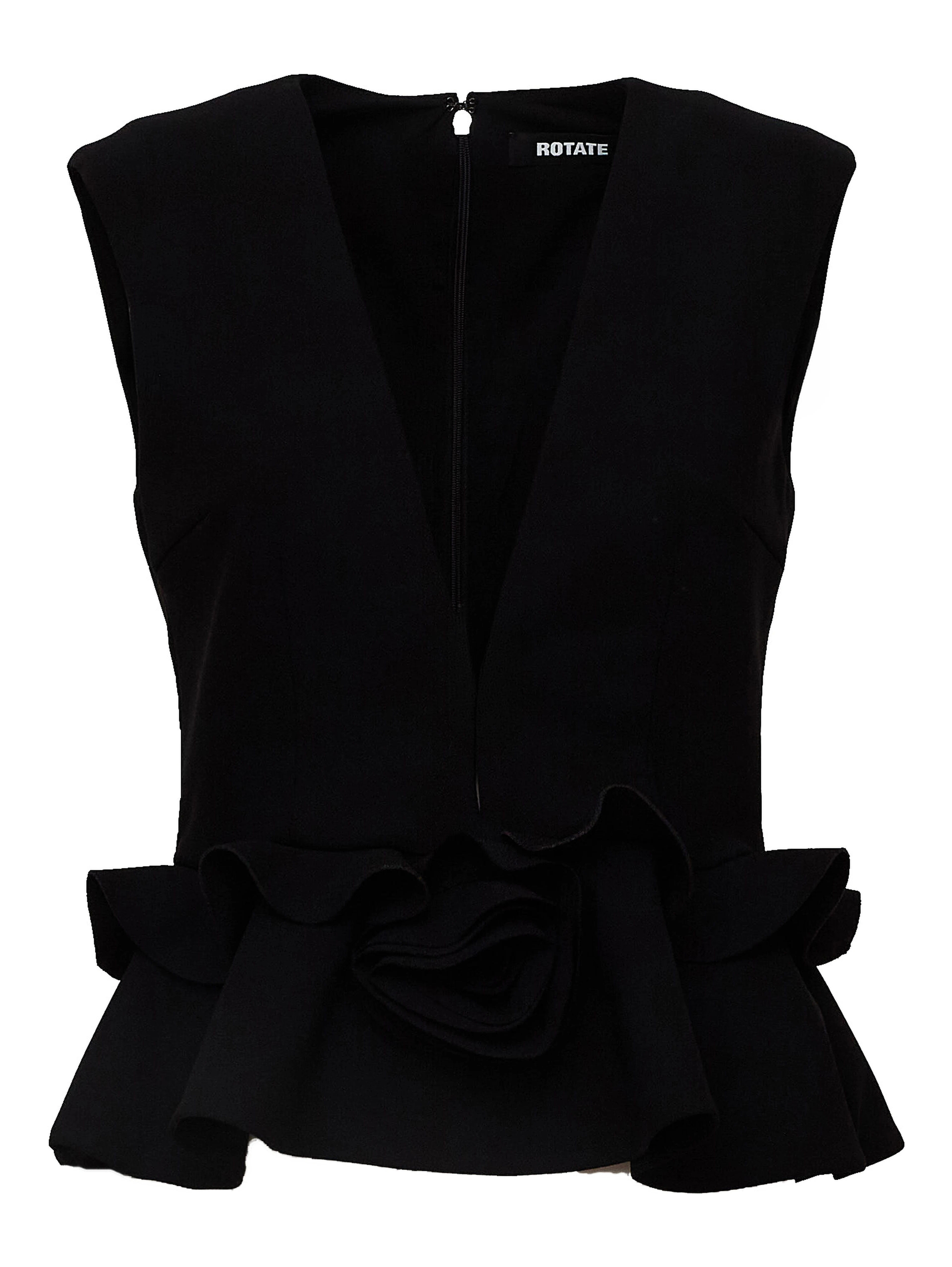 Fleuri V-Neck Flower Top