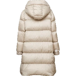 Imbottito Lungo Marte In Tela Antigoccia, Downproof