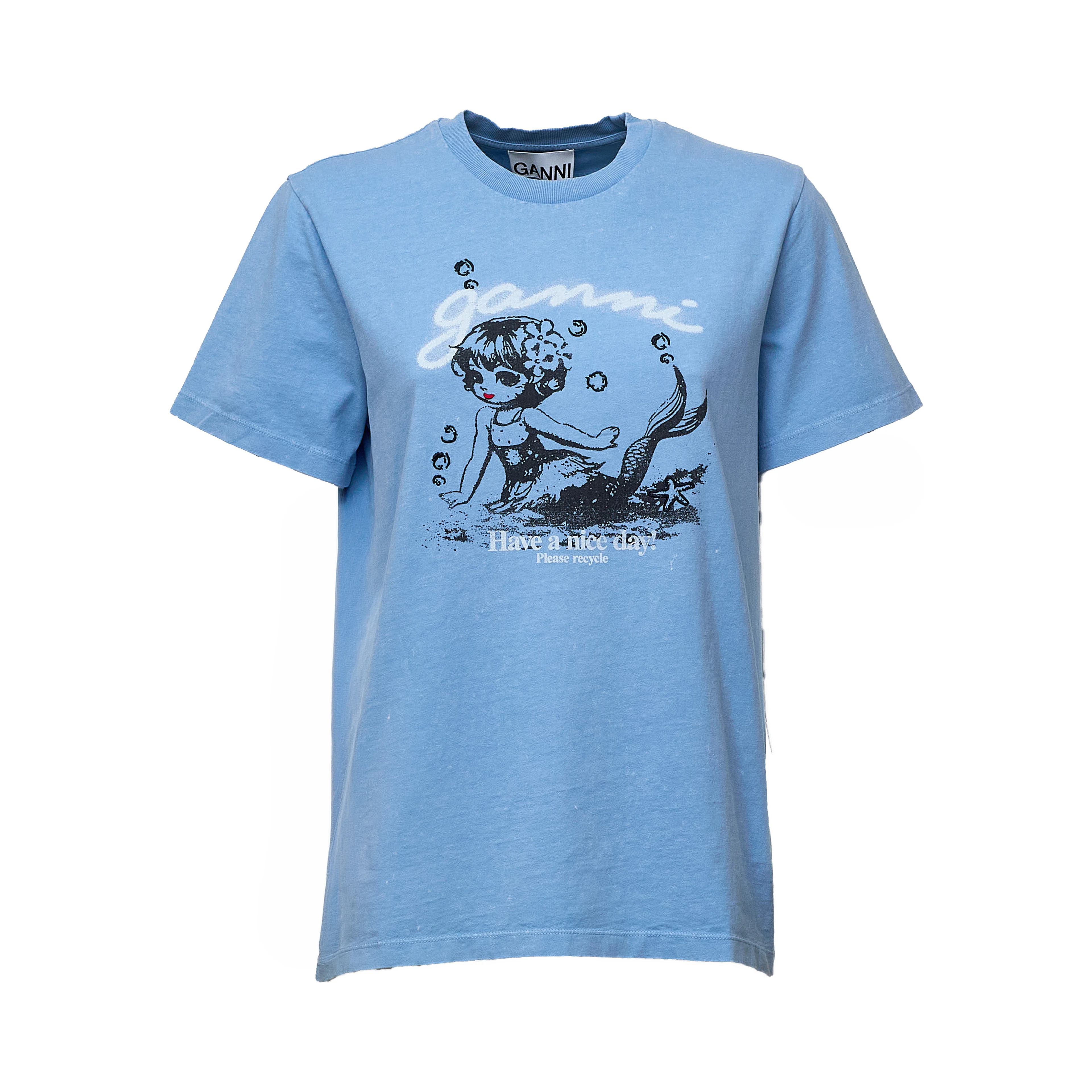 Future Jersey Washed T-Shirt Mermaid