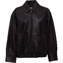 Giacca In Pelle Cose In Nappa Vegetal