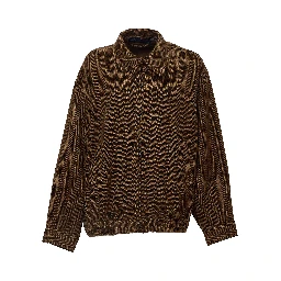 Woven Bomber Coat Wool Twill
