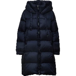 Imbottito Lungo Marte In Tela Antigoccia, Downproof