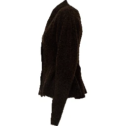 Pivot Knit Peplum Cardigan