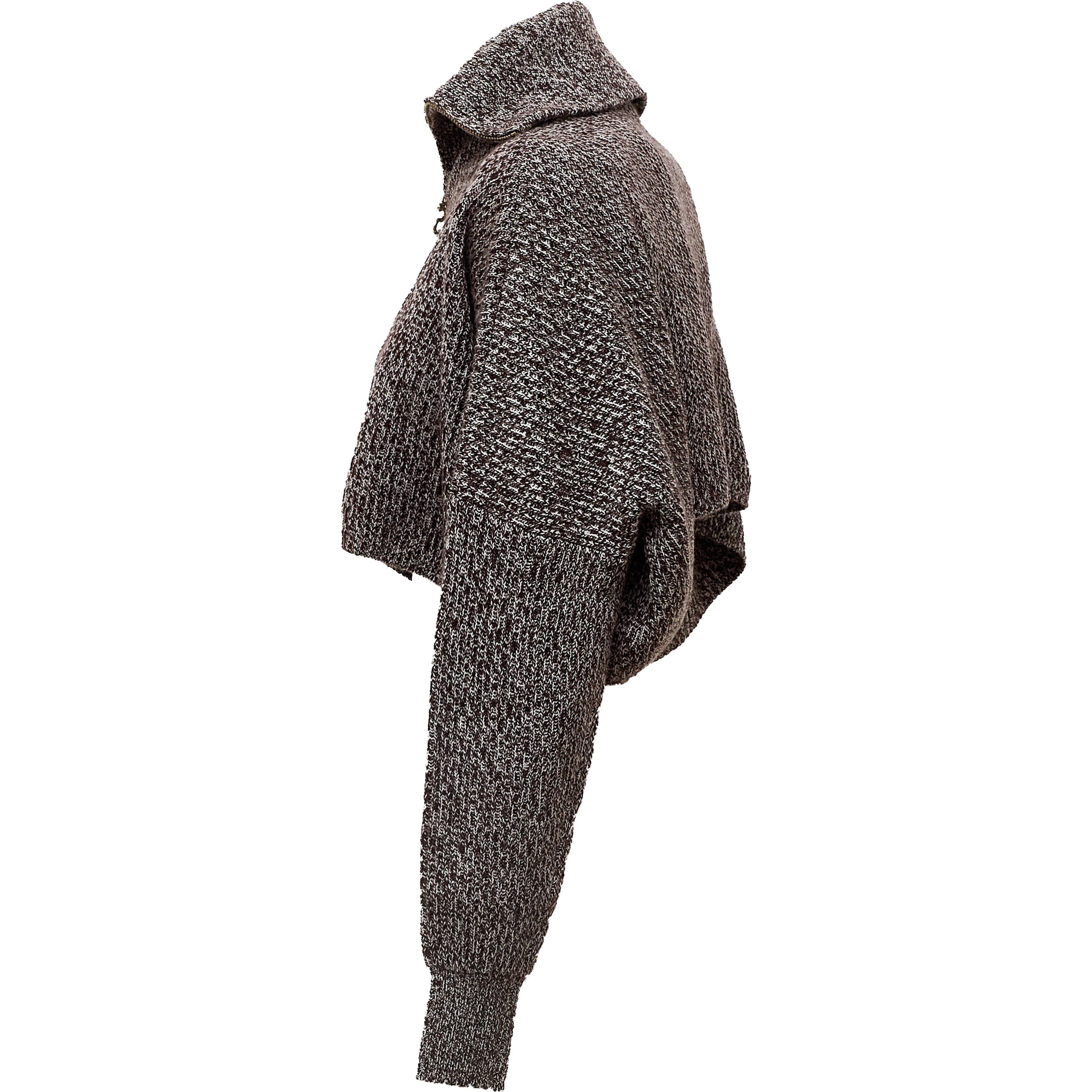 Maglia Rive Mezza Zip In Lana, Cashmere