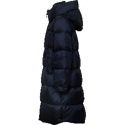 Imbottito Lungo Marte In Tela Antigoccia, Downproof