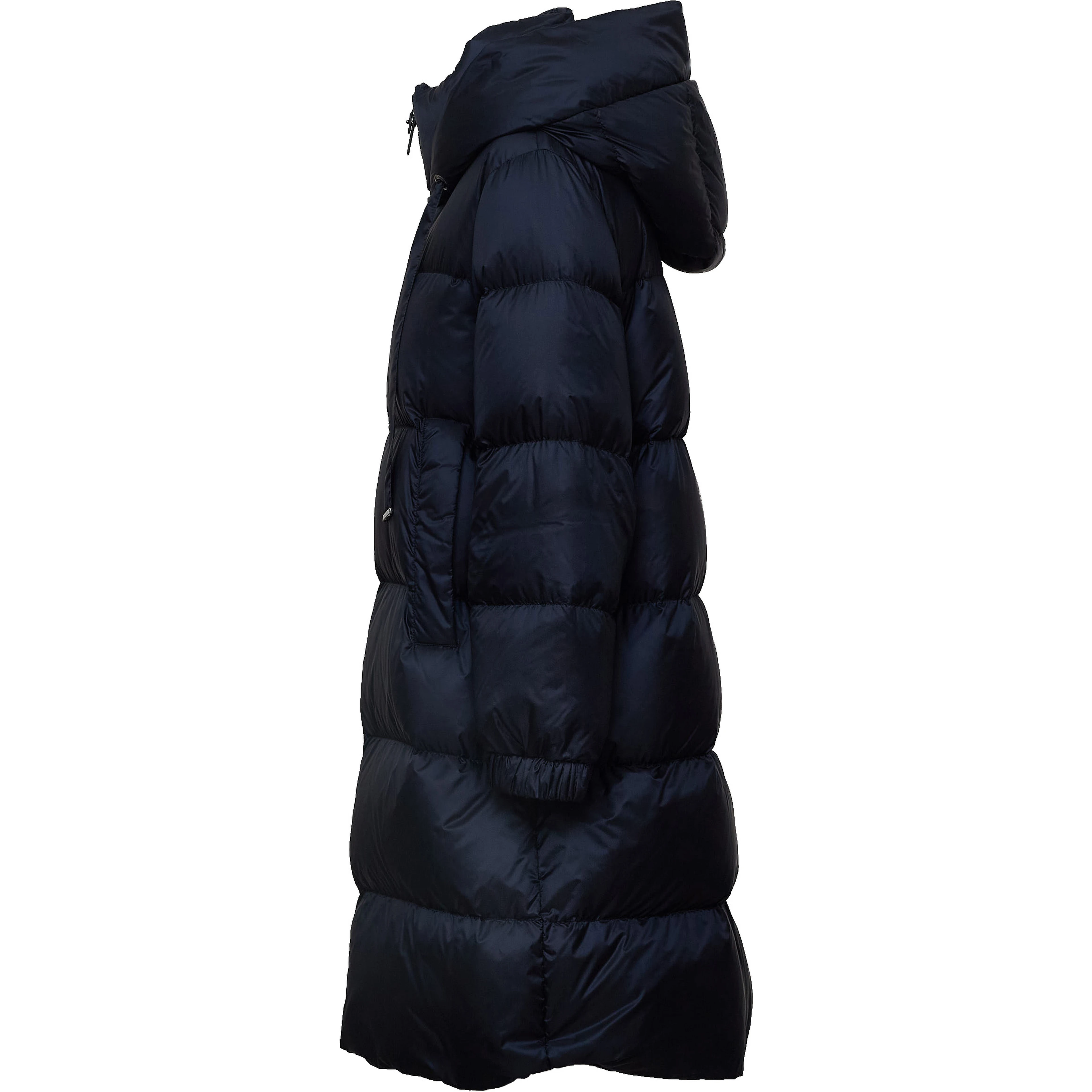 Imbottito Lungo Marte In Tela Antigoccia, Downproof