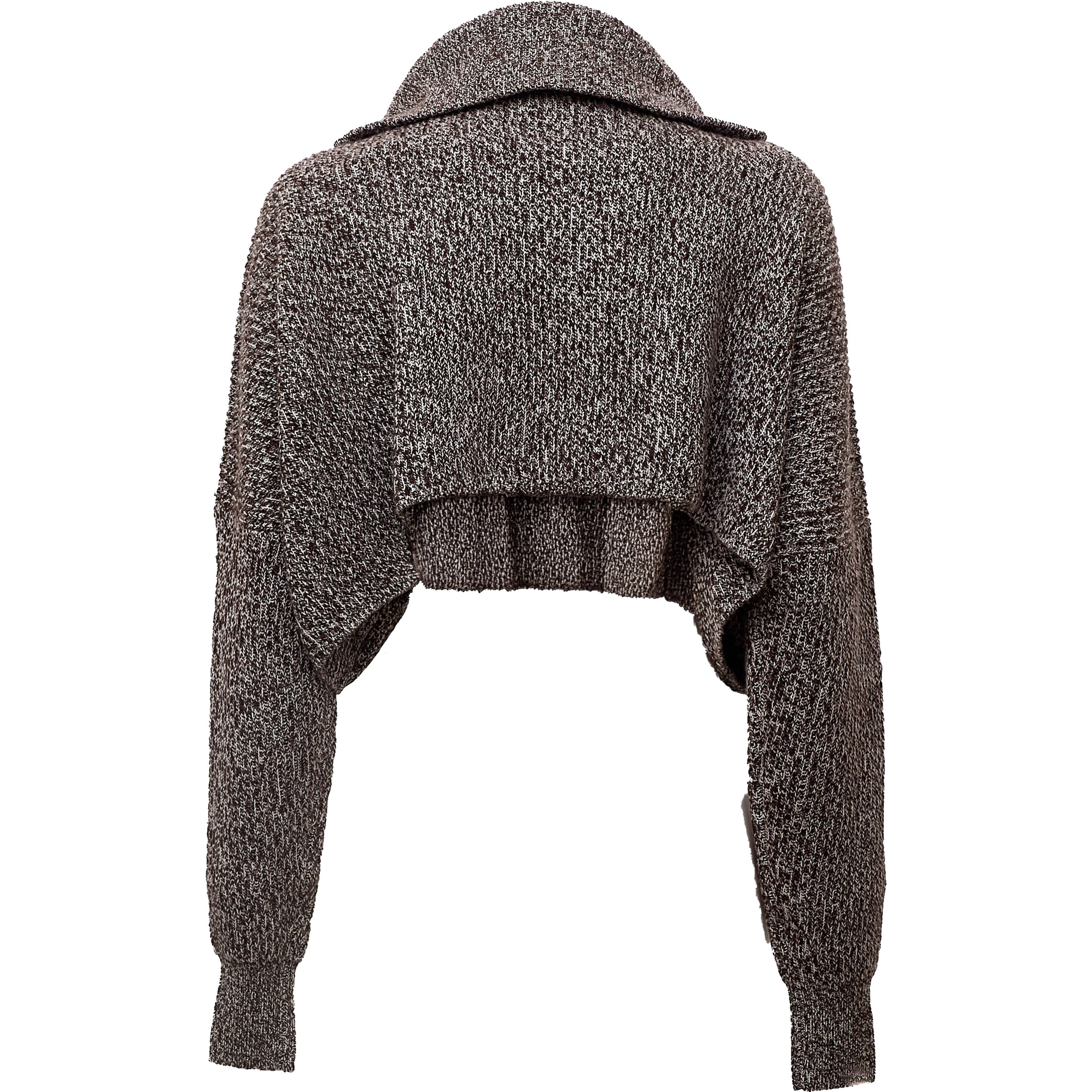Maglia Rive Mezza Zip In Lana, Cashmere