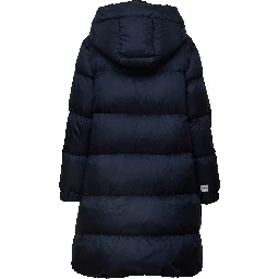 Imbottito Lungo Marte In Tela Antigoccia, Downproof
