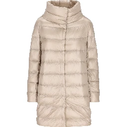 Herno Coats Beige
