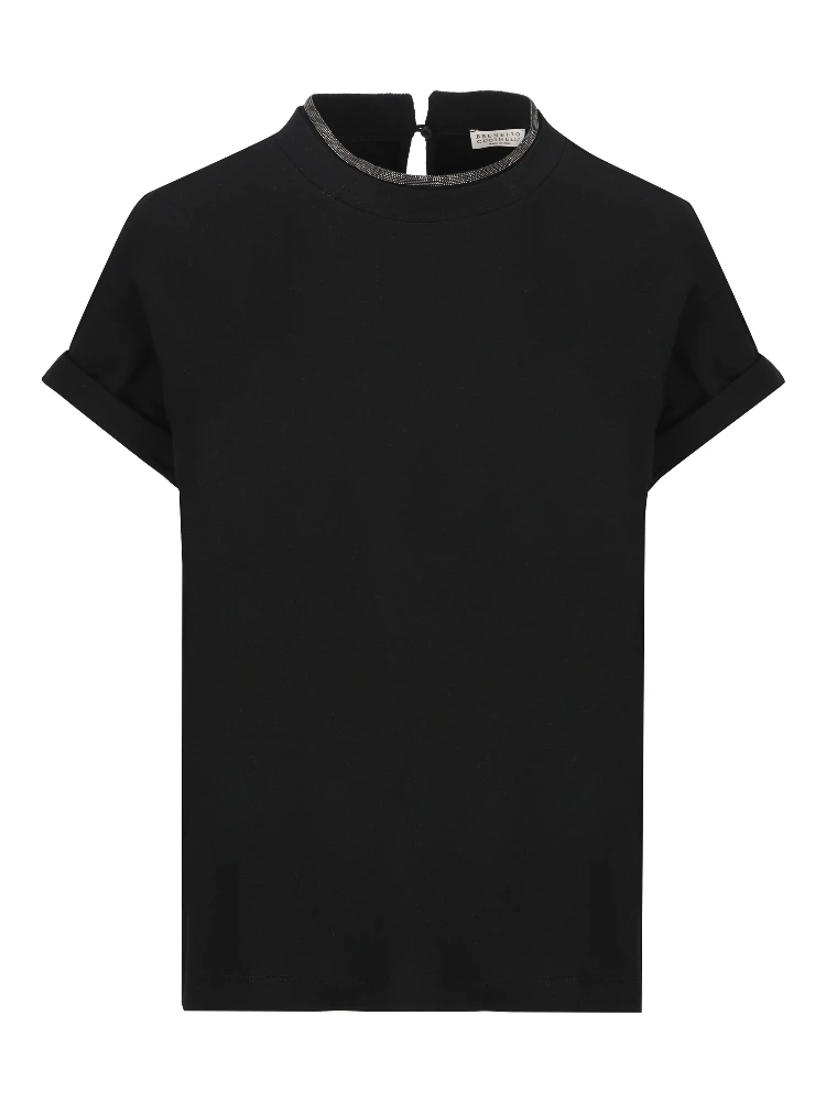 Brunello Cucinelli T-shirts and Polos Black