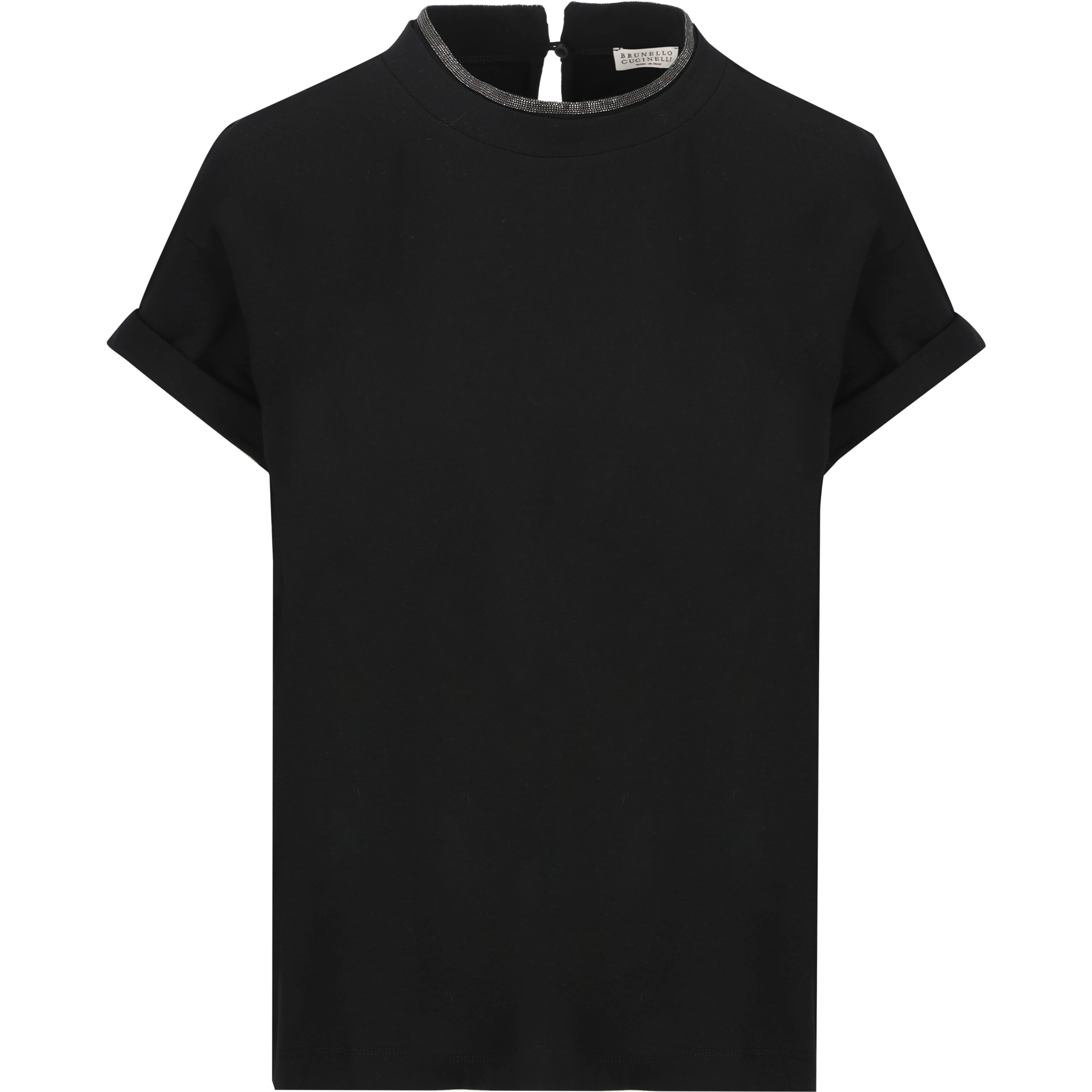 Brunello Cucinelli T-shirts and Polos Black