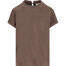 Brunello Cucinelli T-shirts and Polos Brown