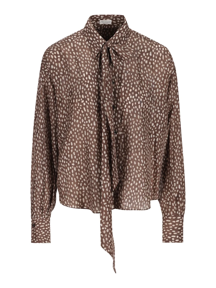 Brunello Cucinelli Shirts Chocolate