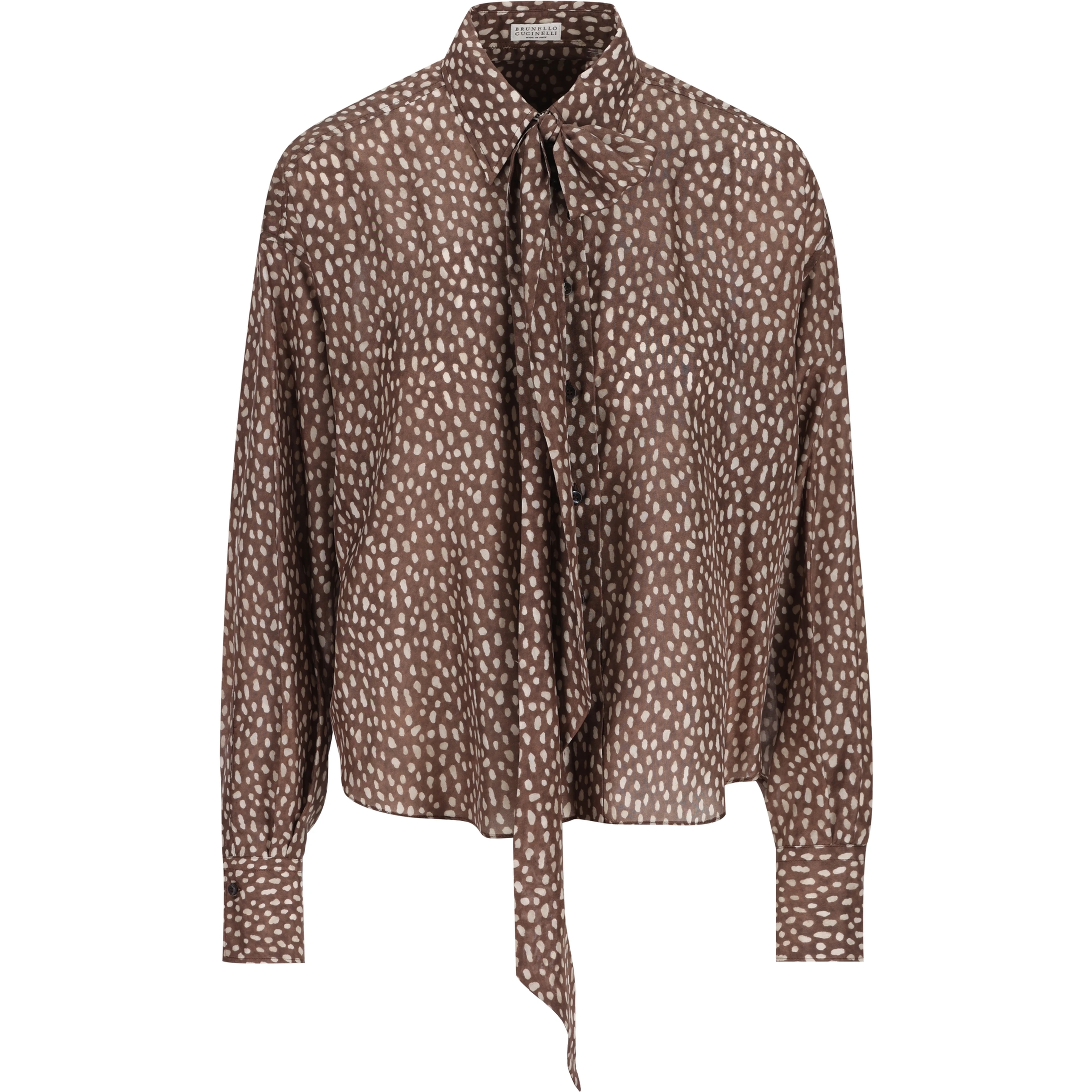 Brunello Cucinelli Shirts Chocolate