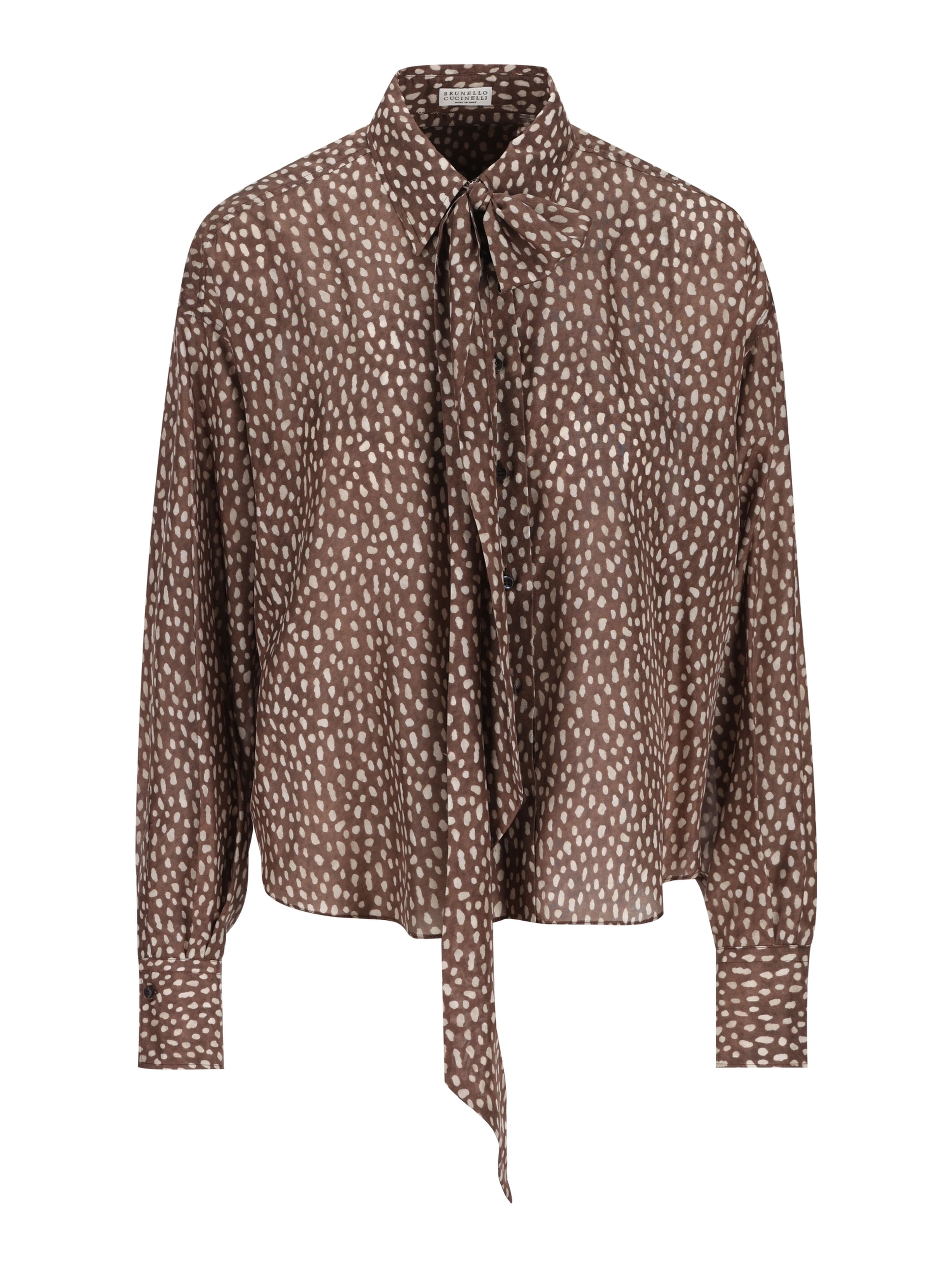 Brunello Cucinelli Shirts Chocolate