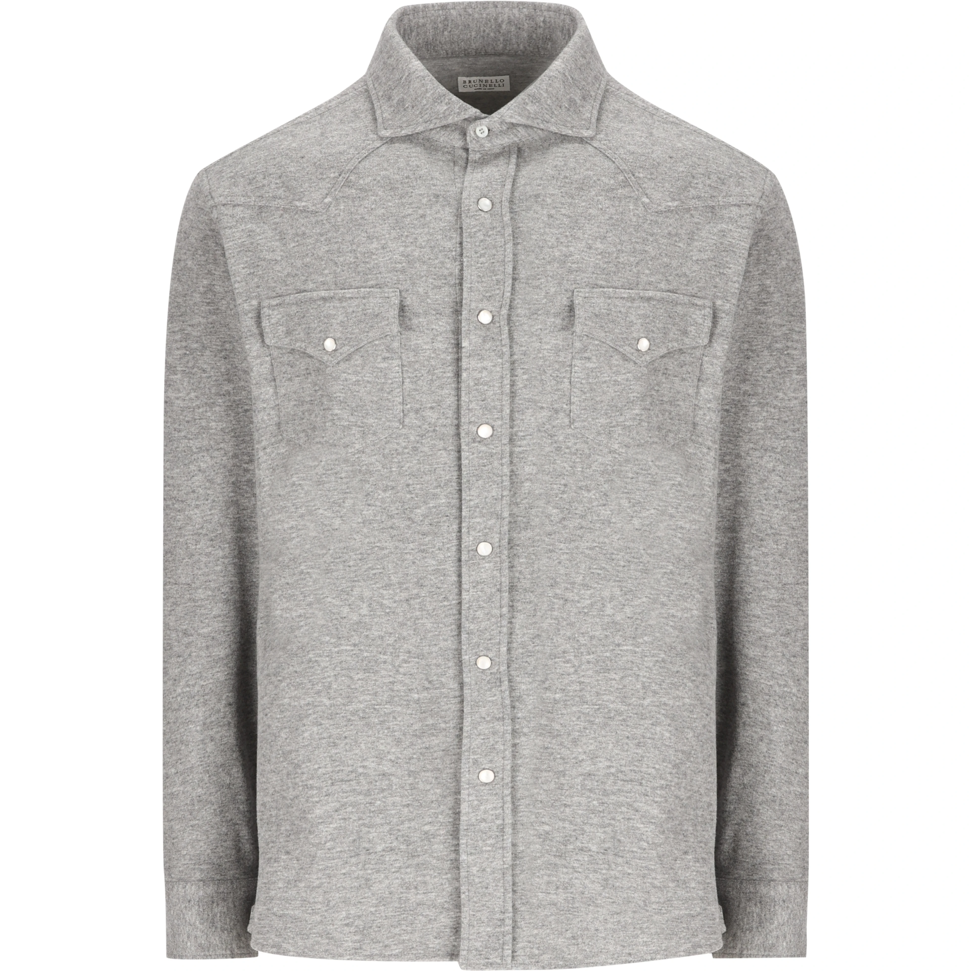 Brunello Cucinelli Shirts Grey