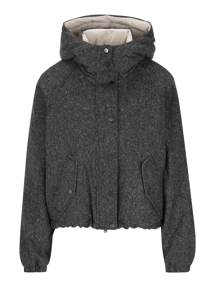 Brunello Cucinelli Coats Grey