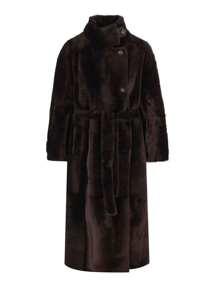 Brunello Cucinelli Coats Brown