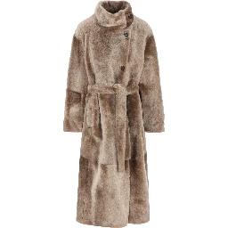 Brunello Cucinelli Coats Beige