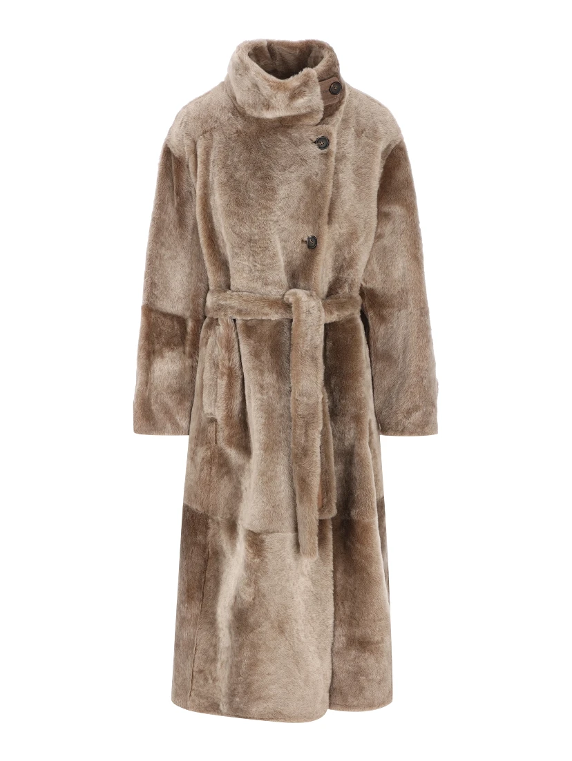 Brunello Cucinelli Coats Beige