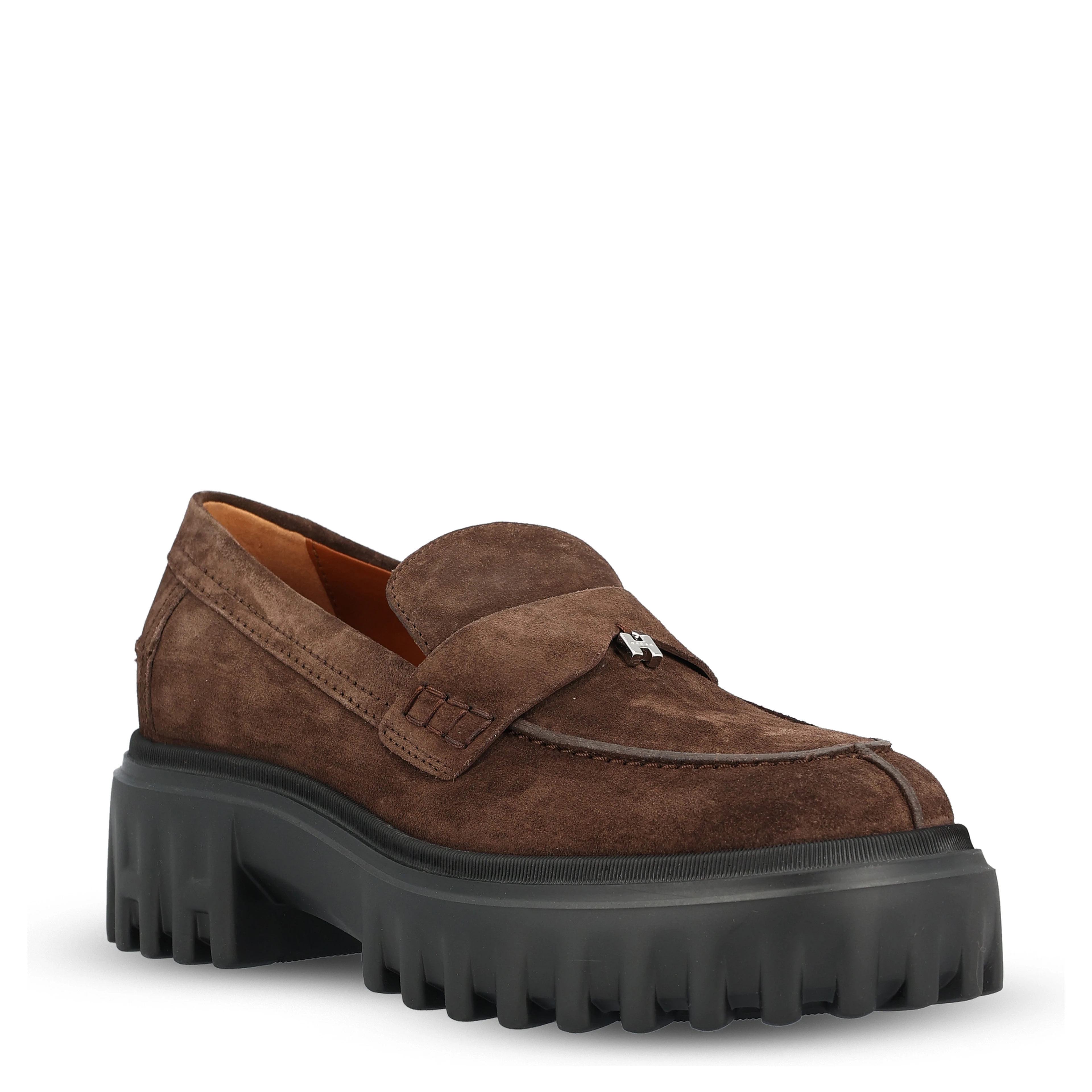 Hogan Flat shoes Brown