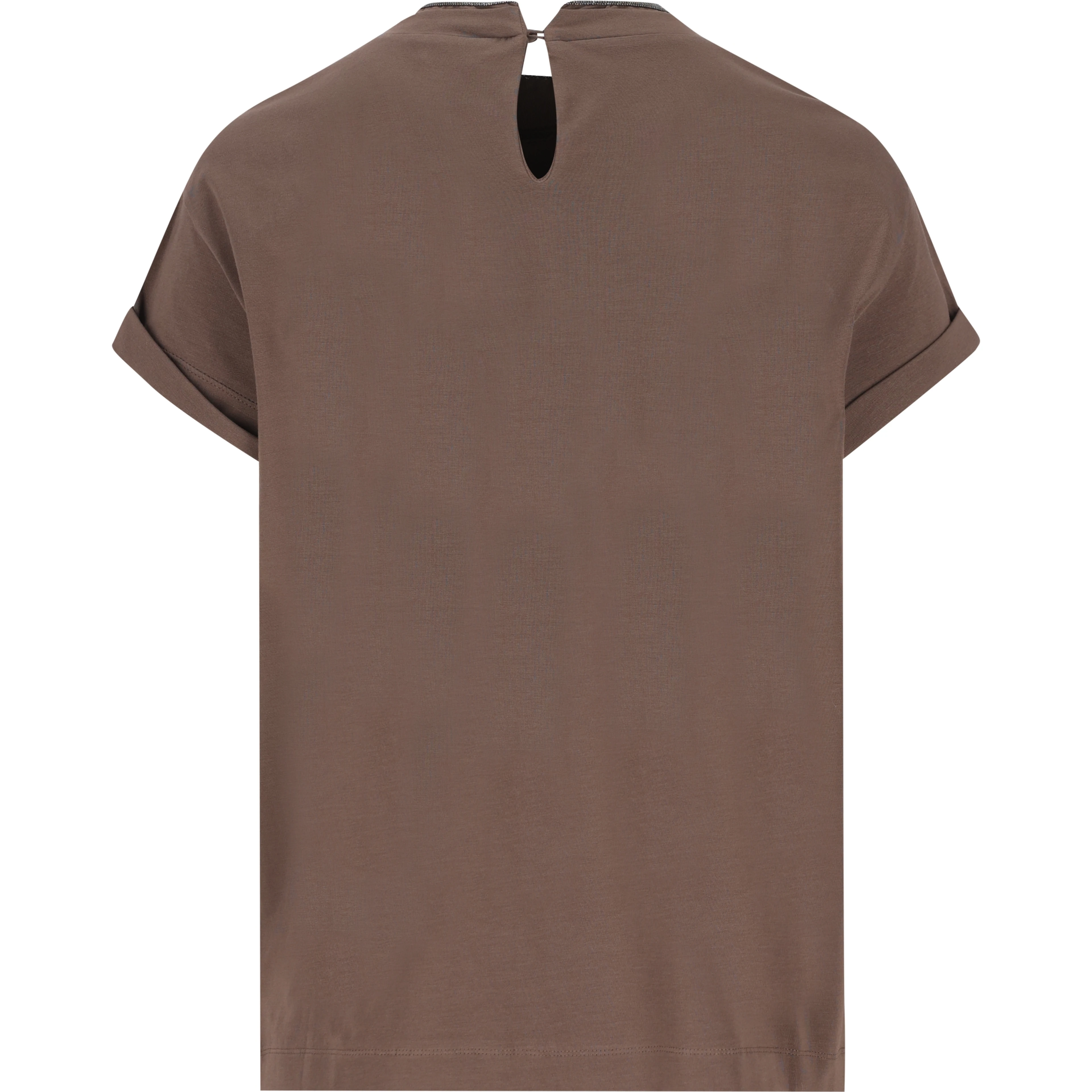 Brunello Cucinelli T-shirts and Polos Brown