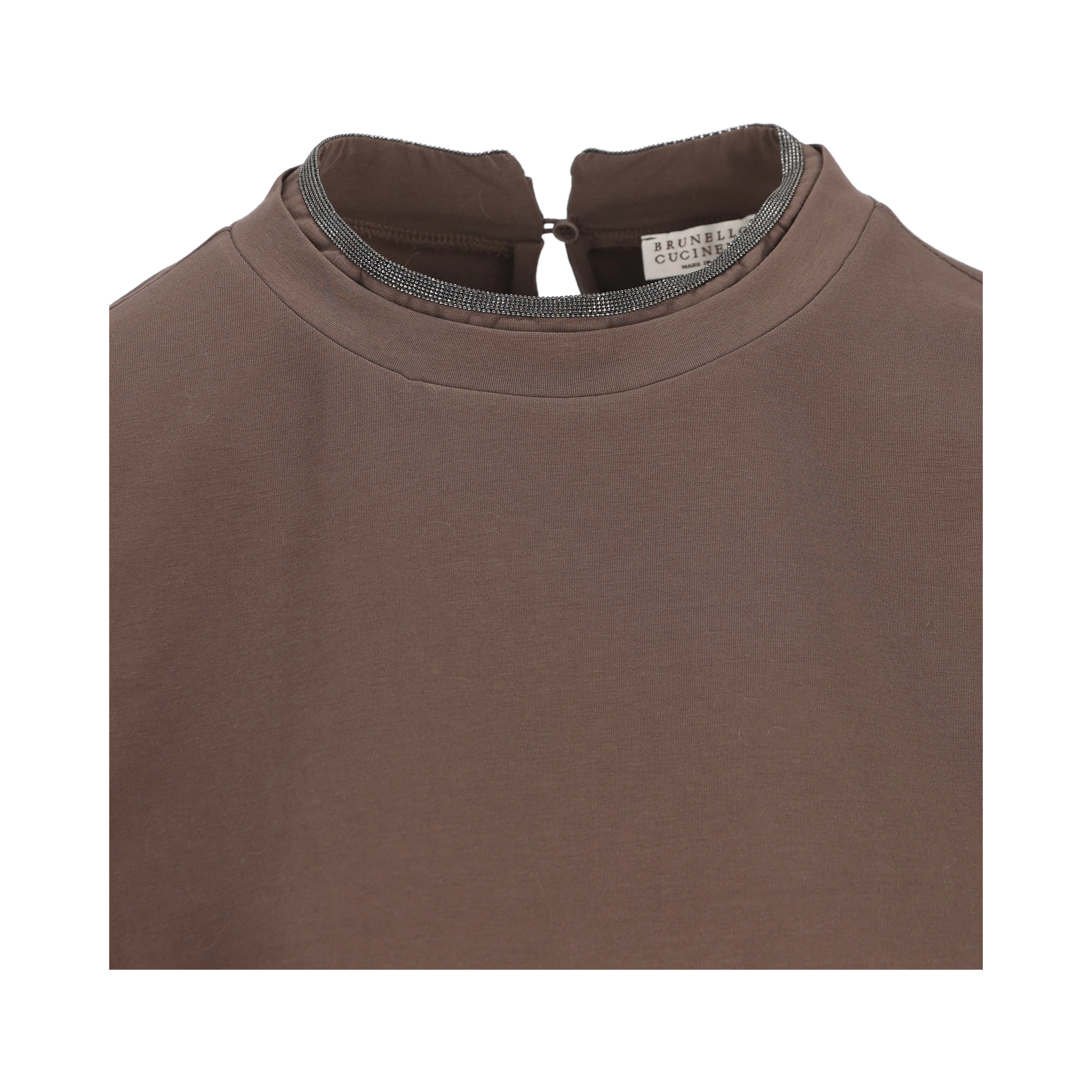 Brunello Cucinelli T-shirts and Polos Brown
