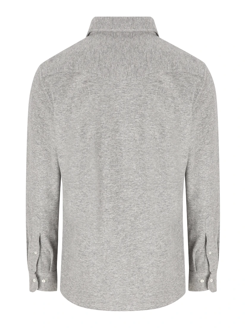 Brunello Cucinelli Shirts Grey